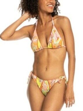 ROXY Floraldelic Bikini Bottoms M Medium